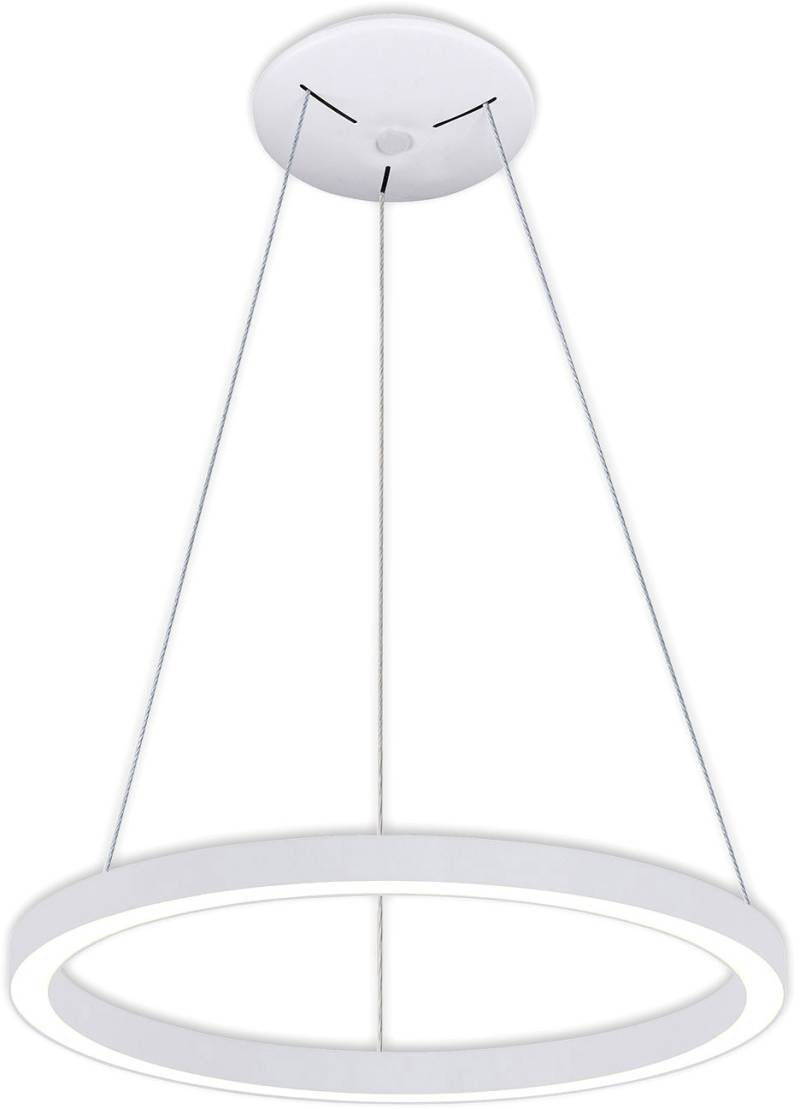 ISOLED LED Hängeleuchte Circle 580 weiß, 48W, rund, ColorSwitch 3000|3500|4000K, dimmbar von ISOLED