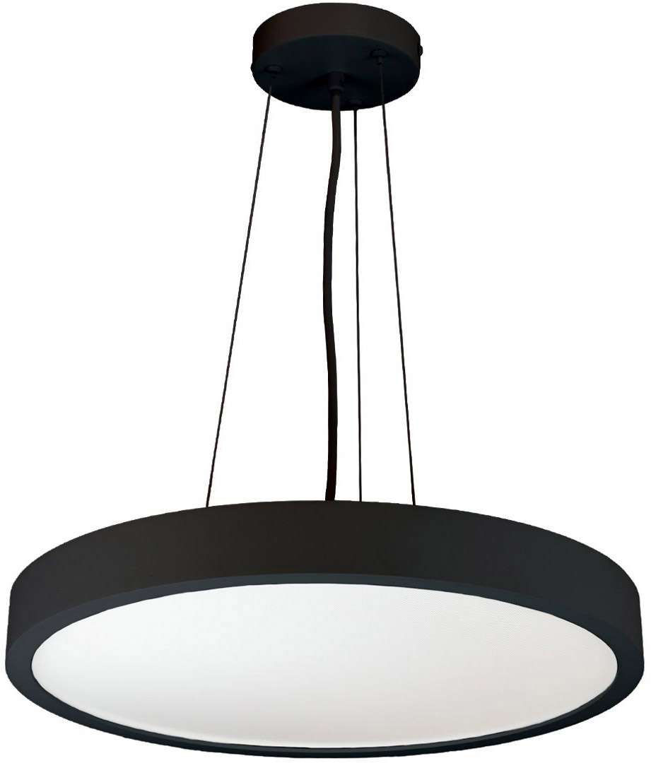 ISOLED LED Hängeleuchte DN600 schwarz, UGR ISOLED LED Hängeleuchte DN600 schwarz, UGR von ISOLED
