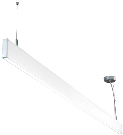 ISOLED LED Hängeleuchte Linear Up+Down 1200, 40W, prismatisch, linear-verbindbar, weiß von ISOLED