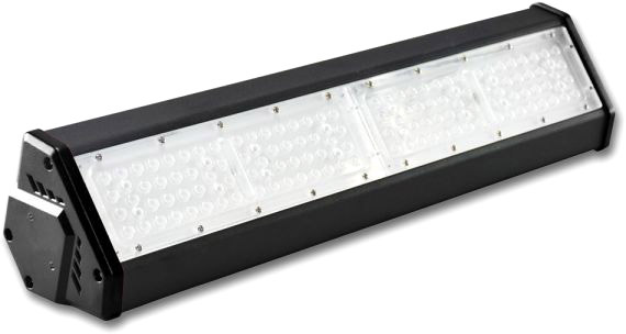ISOLED LED Hallenleuchte LN 100W 30°x70°, IP65, 1-10V dimmbar, neutralweiß von ISOLED