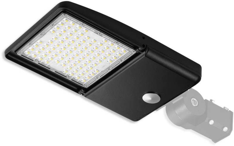 ISOLED LED Street Light HE75, 3000K, 1-10V dimmbar mit Tageslicht- und Bewegungssteuerung von ISOLED