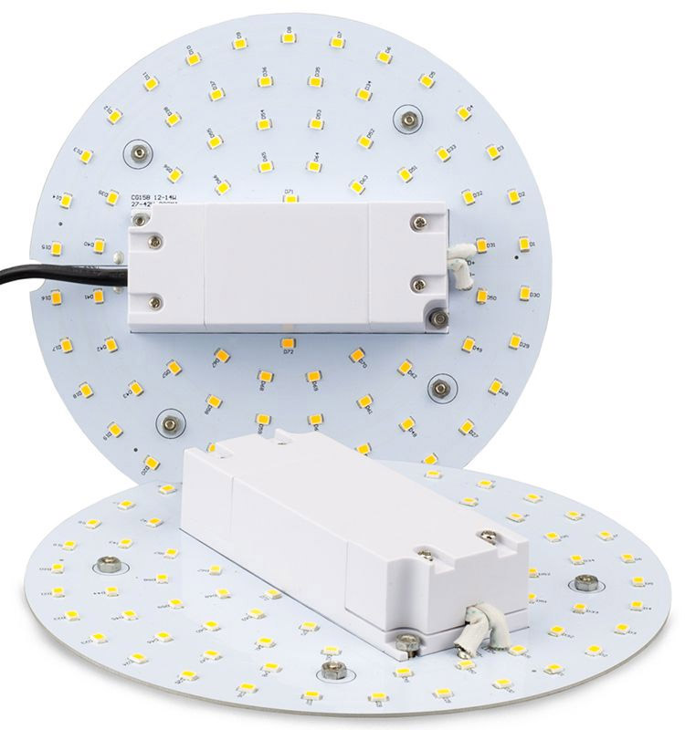 ISOLED LED Umrüstplatine 160mm, 12W, mit Magnet, neutralweiß von ISOLED
