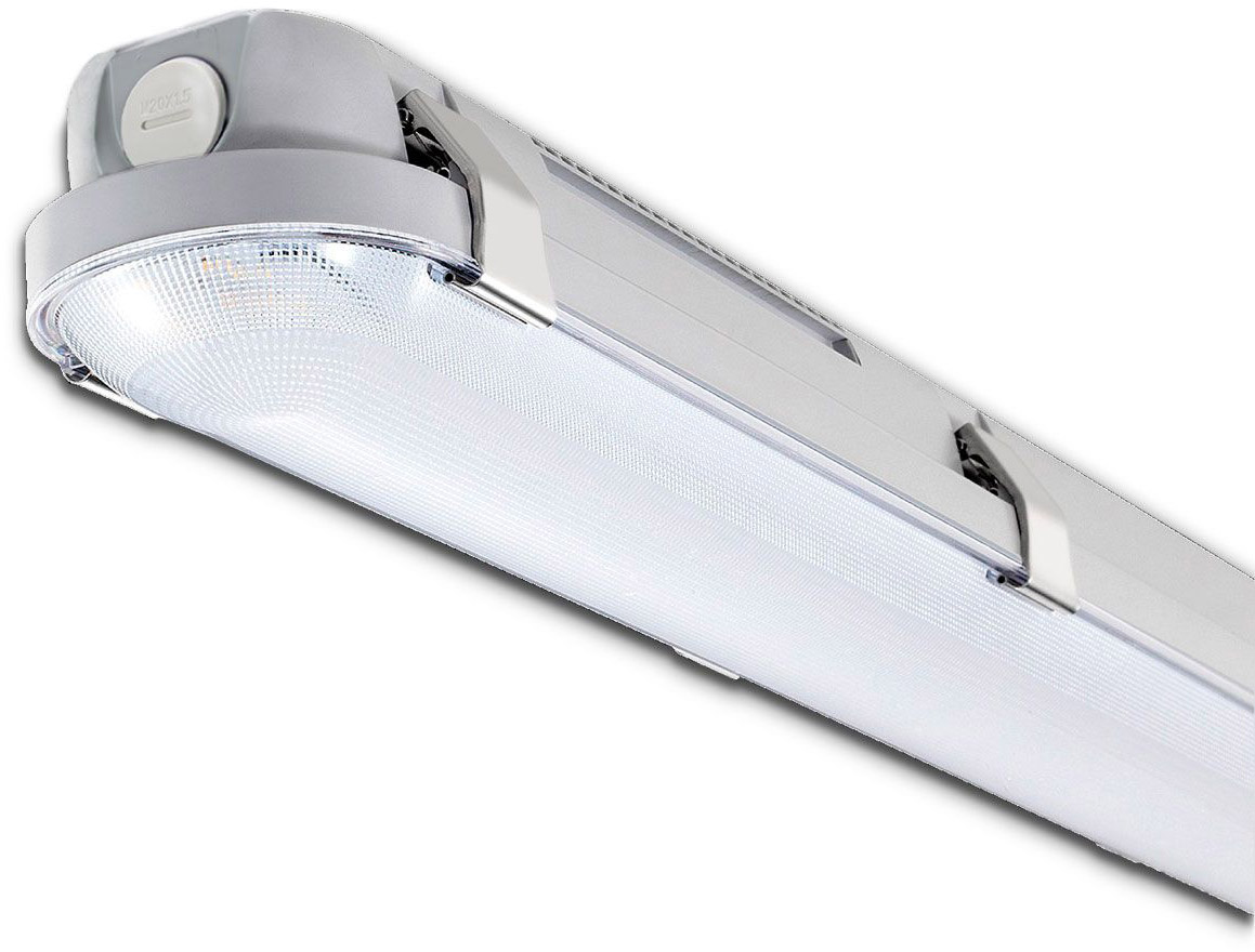 ISOLED LED Wannenleuchte 120cm mit Notlichtfunktion, IP65, PowerSwitch 25-40W, ColorSwitch ISOLED LED Wannenleuchte 120cm mit Notlichtfunktion, IP65, PowerSwitch 25-40W, ColorSwitch von ISOLED