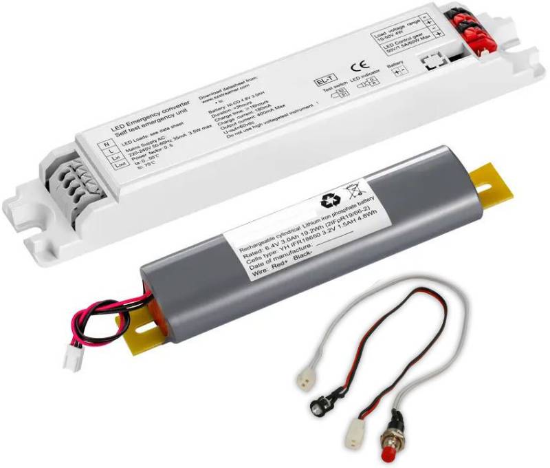 ISOLED Notstrom-Akkumodul EL-T Selftest 3000mAh, 4W (10-50 V) von ISOLED