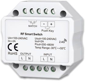 ISOLED Sys-Pro Push/Funk Mesh-Switch Ein/Aus 100-240V, 360W von ISOLED