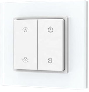 ISOLED Sys-Pro SingleColor 1 Zonen Aufputz-Tast-Fernbedienung mit 1 Szenenspeicher und Batterie ISOLED Sys-Pro SingleColor 1 Zonen Aufputz-Tast-Fernbedienung mit 1 Szenenspeicher und Batterie von ISOLED