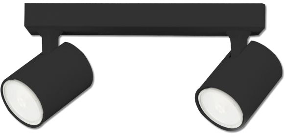 ISOLED Wand- und Deckenleuchte GU10 Dual, IP20, schwarz matt, exkl. Leuchtmittel ISOLED Wand- und Deckenleuchte GU10 Dual, IP20, schwarz matt, exkl. Leuchtmittel von ISOLED