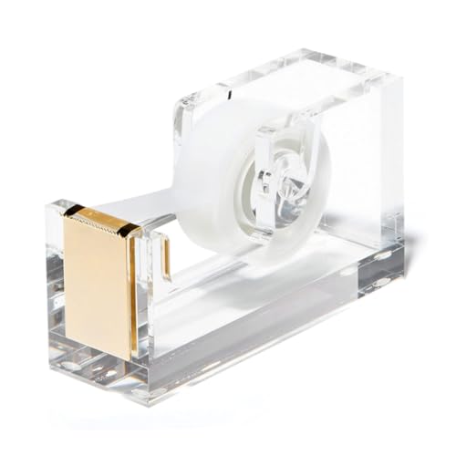 Acrylbandspender schönes modernes Accessoire für den stilvollen Schreibtisch zu Hause The Office Schooltape von ISOYTERO