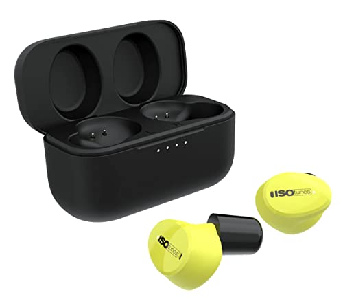 ISOtunes Free Aware Gehörschutz: EN352-zertifizierte True Wireless Bluetooth-Ohrhörer mit Audio-Passthrough-Technologie von ISOtunes