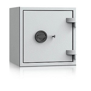 ISS Waffenschrank Osnabrück-Bramsche 59301 Sicherheitsstufe 1 nach EN 1143-1 lichtgrau 45,5 x 41,5 x 45,5 cm von ISS