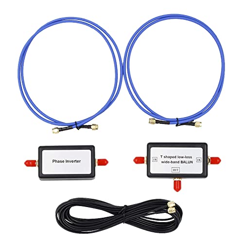 ISTOVO 250MW YouLoop Elektromagnetische Antenne 10KHz bis 30 MHz Tragbare Passive Magnetschleifantenne mit RG402+RG174 für HF VHF von ISTOVO