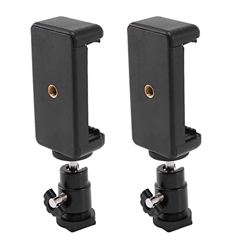 ISTOVO 2X 2 in 1 Handy Klipp Halter 360 Kopf Schuh Adapter Halterung Passen für DSLR SLR Kamera ISTOVO 2X 2 in 1 Handy Klipp Halter 360 Kopf Schuh Adapter Halterung Passen für DSLR SLR Kamera von ISTOVO