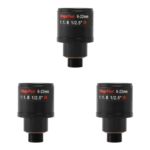 ISTOVO 3X CCTV Objektiv 1/2,5 6-22mm 5MP M12 Montieren Varioobjektiv F1.6 Fuer 4MP / 5MP CMOS/CCD Sensor IP/AHD Kamera ISTOVO 3X CCTV Objektiv 1/2,5 6-22mm 5MP M12 Montieren Varioobjektiv F1.6 Fuer 4MP / 5MP CMOS/CCD Sensor IP/AHD Kamera von ISTOVO