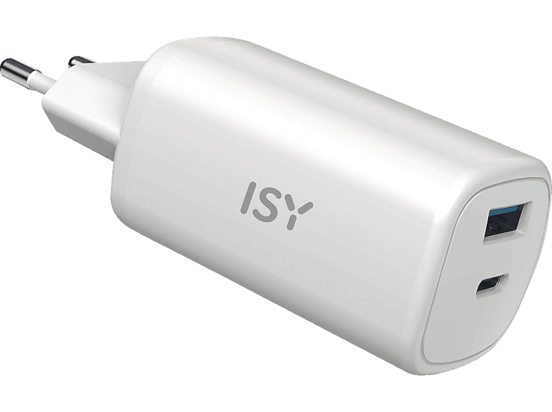 ISY IAC-5065 Ladegerät Universal 65 Watt, Weiß von ISY