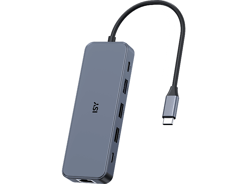 ISY IAD-1034 Multiport-Adapter, Grau ISY IAD-1034 Multiport-Adapter, Grau von ISY