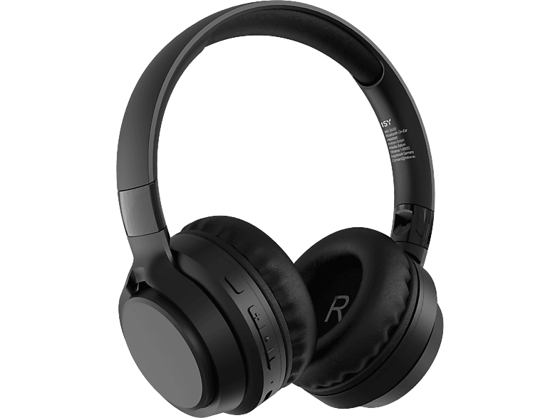 ISY IBH-2400-BK, On-ear Bluetooth Kopfhörer Schwarz von ISY