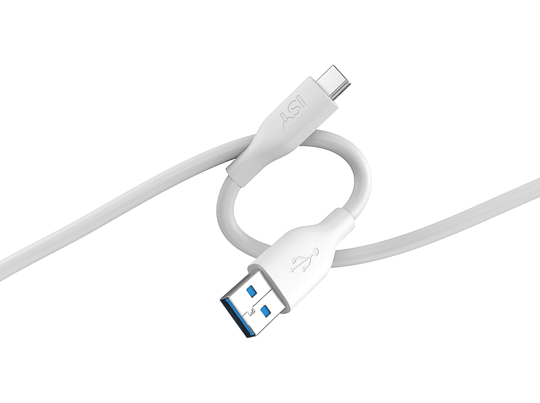 ISY ICS 5001-WT-AC, USB Kabel, 2 m, Weiß von ISY