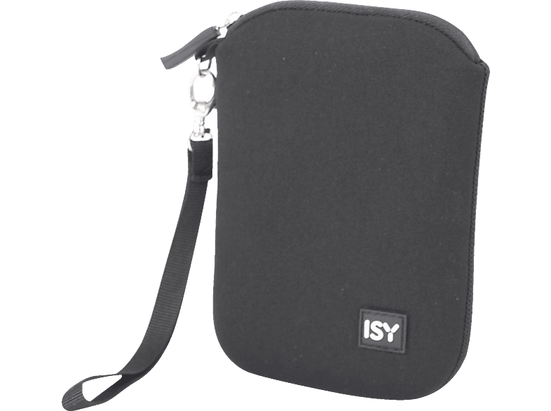 ISY IDB-1400 HDD, Sleeve für externe 2.5 Zoll Festplatten Hülle Schwarz von ISY