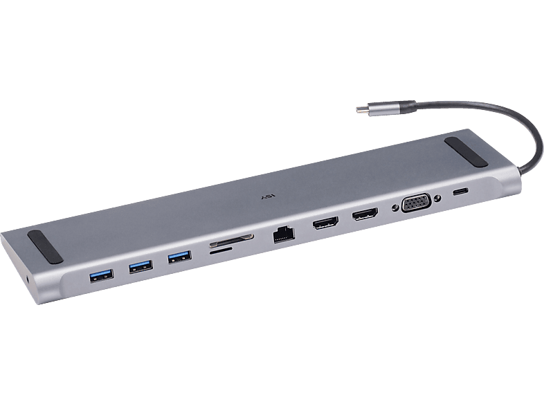 ISY IDO-1000 USB Adapter, Silber von ISY