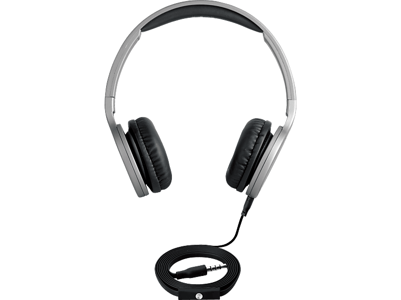ISY IHP-1600-TI HEADPHONE, On-ear Kopfhörer Titanium von ISY