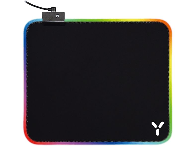 ISY IMP-6000-1 RGB Gaming Mauspad (250 mm x 350 mm) von ISY