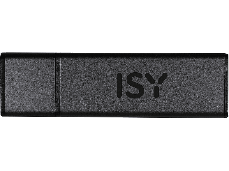 ISY IMU 2700-ALU USB-C USB-Stick, 64 GB, 80 MB/s, Schwarz von ISY