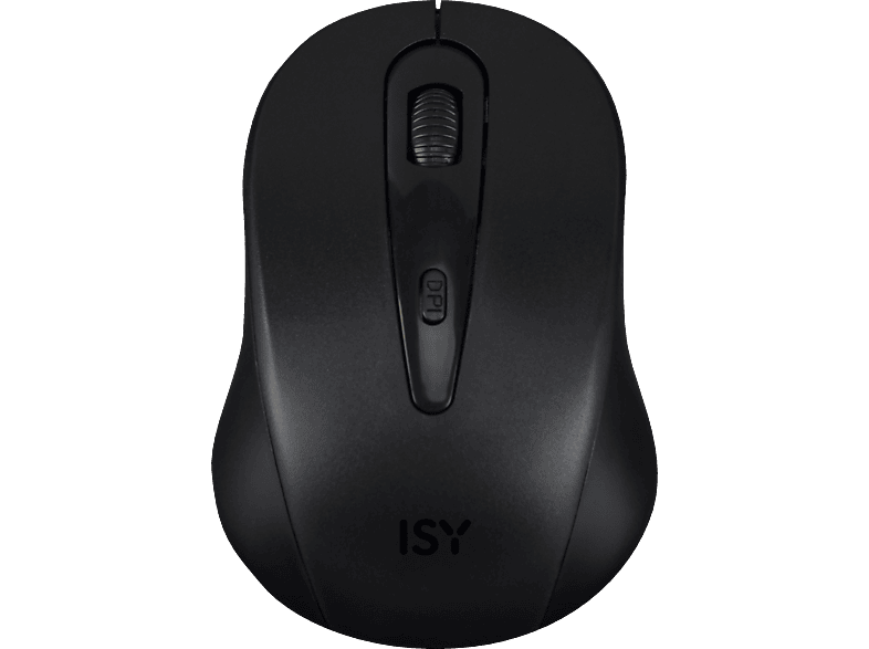 ISY IMW-502 Funkmaus, Schwarz von ISY