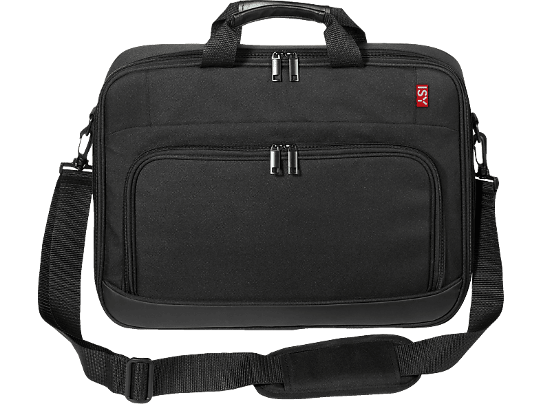 ISY INB-1002-1 Notebooktasche Umhängetasche für Universal Polyester, Schwarz von ISY