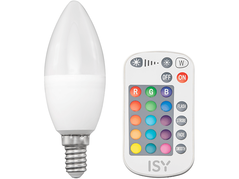 ISY IPG 6014 Leuchtmittel E14 Mehrfarbig 3 Watt 300 Lumen von ISY