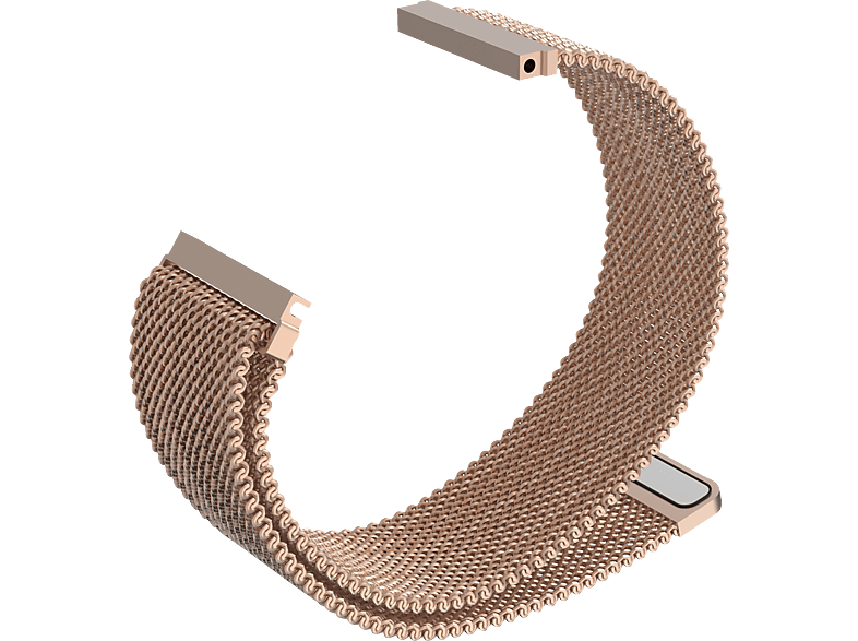 ISY ISB-1016, Ersatzarmband, Samsung, Huawei, Garmin, Universal , Roségold von ISY