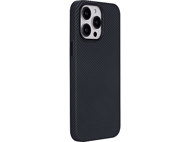 ISY ISC-3734, Backcover, Apple, iPhone 15 Pro, Schwarz Carbon von ISY