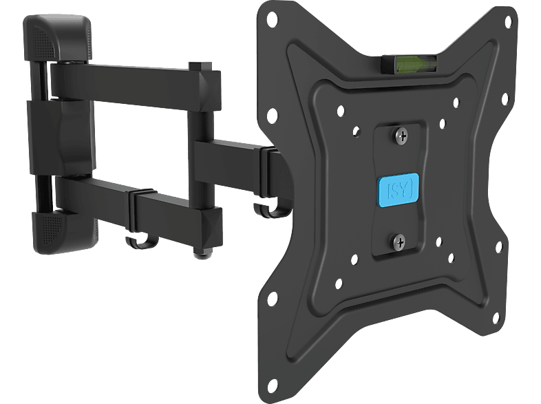 ISY ITV 3100 TV Wandhalterung, max. 48 Zoll, Neigbar, rotierbar, Schwenkbar, Schwarz von ISY