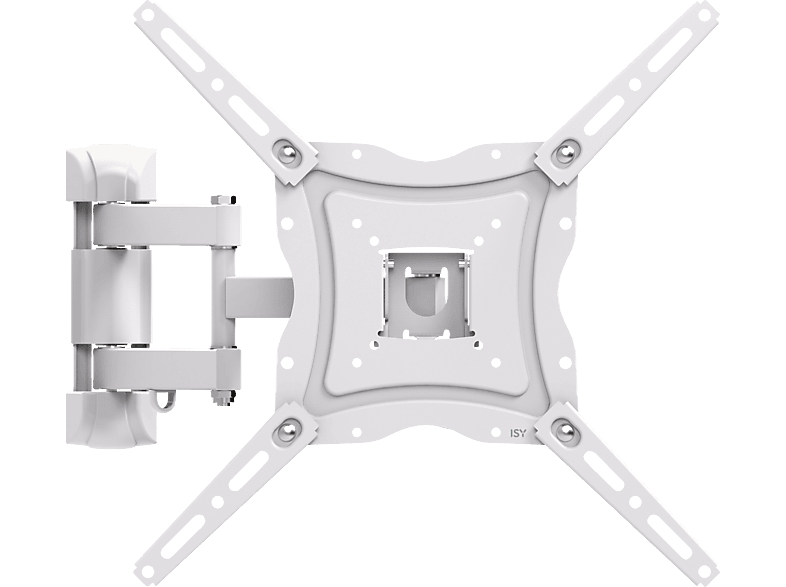 ISY IWB 3450 Wandhalterung, max. 65 Zoll, Schwenkbar, Neigbar, Ausziehbar, Weiß von ISY