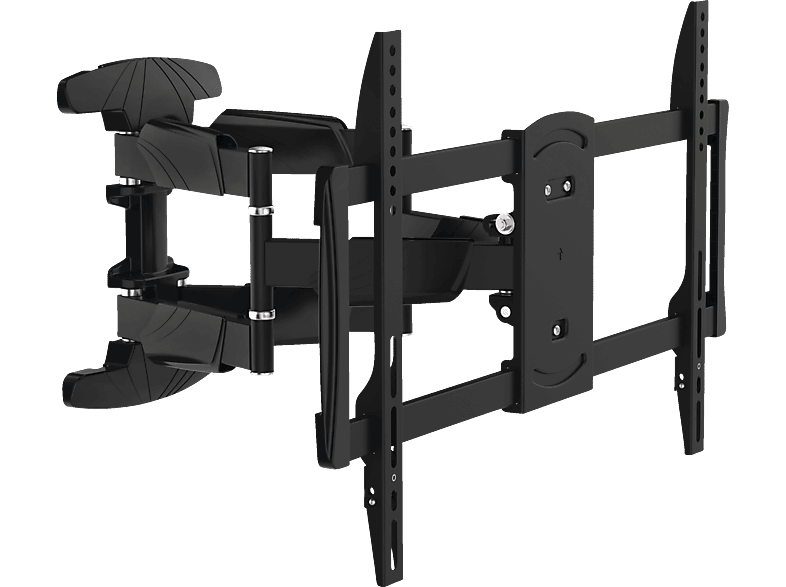 ISY IWB-6400 Wandhalterung, max. 80 Zoll, Schwenkbar, Neigbar, Schwarz von ISY