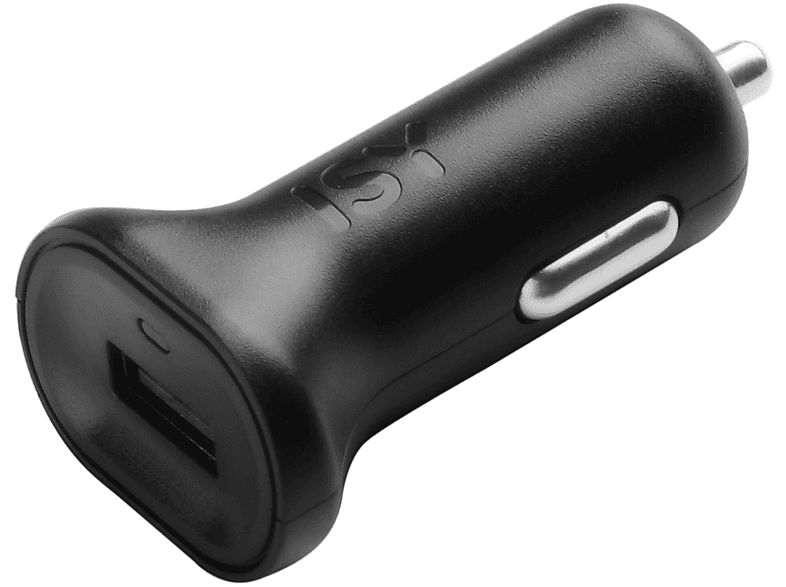 ISY USB Auto Ladegerät Universal, Schwarz von ISY