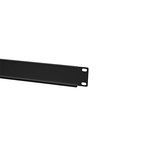 19"-Blindplatte/Rackblende - 1 HE - stabile Metall-Version - schwarz 19"-Blindplatte/Rackblende - 1 HE - stabile Metall-Version - schwarz von IT-BUDGET GmbH