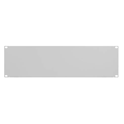 19"-Blindplatte/Rackblende - 3 HE - stabile Metall-Version - lichtgrau 19"-Blindplatte/Rackblende - 3 HE - stabile Metall-Version - lichtgrau von IT-BUDGET GmbH