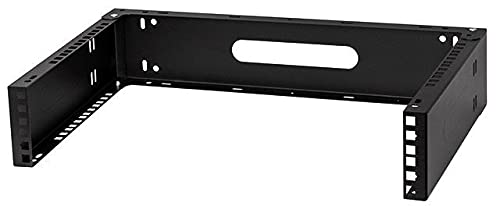 Einbau- oder Wandhalter für 19"-Geräte - Montage-Tiefe 330 mm - 2 HE - schwarz von IT-BUDGET GmbH