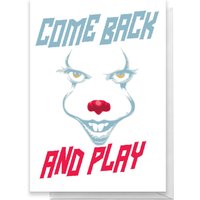IT Come Back Greetings Card - Standard Card von IT