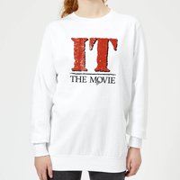 IT The Movie Women's Sweatshirt - White - L von IT