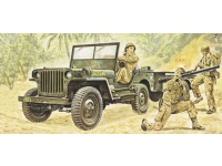 Italeri Jeep, Military car model, Montagesatz, 1:35, Jeep, Beide Geschlechter, Kunststoff Italeri Jeep, Military car model, Montagesatz, 1:35, Jeep, Beide Geschlechter, Kunststoff von ITALERI