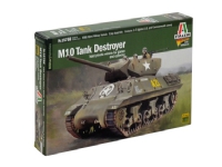 Italeri M10 Panzerzerstörer, 1:56, Montagesatz, Panzer, M10, beliebiges Geschlecht, Kunststoff von ITALERI