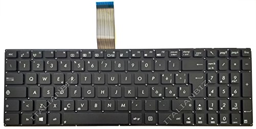 ITALIANBIZ Italienische Tastatur kompatibel mit Asus X501 X501 A X501U X501E X501 X – ohne Rahmen (Frame) von ITALIANBIZ