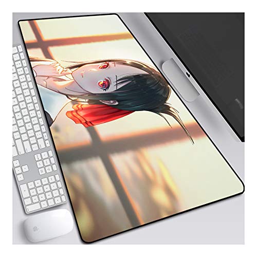 ITBT Mauspad Geständnis Mädchen 800x300mm Anime Mauspad, Tastatur Mausmatten, erweiterte XXL große professionelle Gaming Mausmatte mit 3mm dicken Gummibasis, für Computer PC, A. ITBT Mauspad Geständnis Mädchen 800x300mm Anime Mauspad, Tastatur Mausmatten, erweiterte XXL große professionelle Gaming Mausmatte mit 3mm dicken Gummibasis, für Computer PC, A. von ITBT