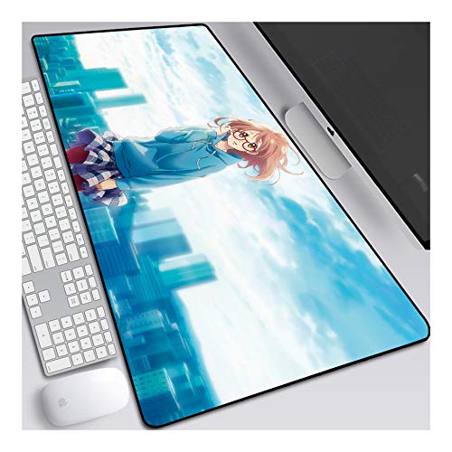 ITBT Mauspad Jenseits des Reiches Gaming Mauspad, 900 x 400 mm, 3mm Vernähte Kanten, rutschfest Anime Mousepad, mit Einer speziellen Oberfläche verbessert Geschwindigkeit und Präzision, C ITBT Mauspad Jenseits des Reiches Gaming Mauspad, 900 x 400 mm, 3mm Vernähte Kanten, rutschfest Anime Mousepad, mit Einer speziellen Oberfläche verbessert Geschwindigkeit und Präzision, C von ITBT