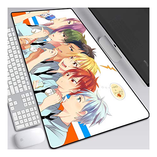 ITBT Mauspad Kurokos Basketball Speed Gaming Mauspad, XXL Anime Mausmatte, 800x300mm, extra großes Mauspad mit Rutschfester Gummibasis, 3mm genähte Kanten, für Computer-PC, C. ITBT Mauspad Kurokos Basketball Speed Gaming Mauspad, XXL Anime Mausmatte, 800x300mm, extra großes Mauspad mit Rutschfester Gummibasis, 3mm genähte Kanten, für Computer-PC, C. von ITBT