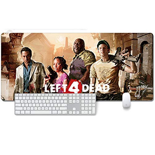 ITBT Mauspad Left Dead steam Anime Mauspad Gemütlich Mousepad 900x400mm Mikrofaser Verbessert Geschwindigkeit und Präzision, rutschfest Gummierte Unterseite Waschbar Verschleißfest,Für Desktop PC, M ITBT Mauspad Left Dead steam Anime Mauspad Gemütlich Mousepad 900x400mm Mikrofaser Verbessert Geschwindigkeit und Präzision, rutschfest Gummierte Unterseite Waschbar Verschleißfest,Für Desktop PC, M von ITBT