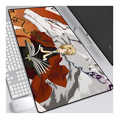 Mauspad Natsume 800x300mm Anime Mouse Pad, Extended XXL Large Professional Gaming Mausmatte mit 3mm Dicker Gummibasis, für Computer PC, T. von ITBT