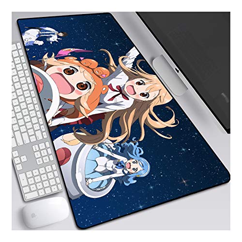 ITBT Mauspad Portable pad Gaming Mauspad, 900 x 400 mm, 3mm Vernähte Kanten, rutschfest Anime Mousepad, mit Einer speziellen Oberfläche verbessert Geschwindigkeit und Präzision, A von ITBT