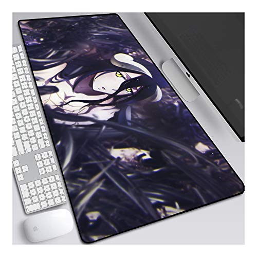 ITBT Mauspad Undead Overlord Speed Gaming Mauspad, XXL Anime Mausmatte, 800x300mm, extra großes Mauspad mit Rutschfester Gummibasis, 3mm genähte Kanten, für Computer-PC, E. ITBT Mauspad Undead Overlord Speed Gaming Mauspad, XXL Anime Mausmatte, 800x300mm, extra großes Mauspad mit Rutschfester Gummibasis, 3mm genähte Kanten, für Computer-PC, E. von ITBT